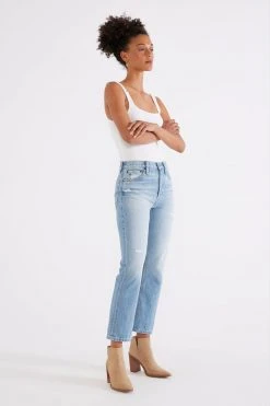 ÉTICA New Arrivals Josie High Rise Crop Jean