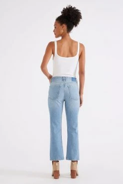 ÉTICA New Arrivals Josie High Rise Crop Jean