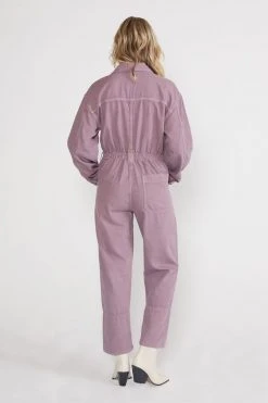 ÉTICA New Arrivals Kingsley Utility Jumpsuit - Purple Dove