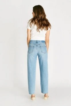 ÉTICA Tyler High Rise Vintage Straight Jean - Mystic Canyon New Arrivals