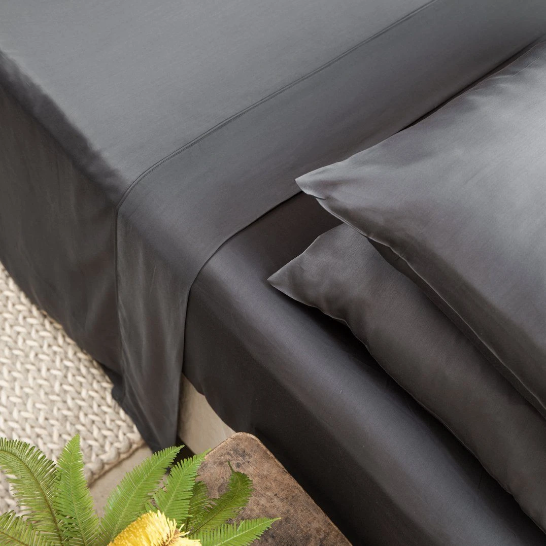 Ettitude Best Sellers Bamboo Sateen Fitted Sheet - Slate 6 Ettitude Best Sellers Bamboo Sateen Fitted Sheet - Slate