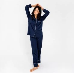 Ettitude Bamboo Lyocell Pajama Pants - Blue Nights
