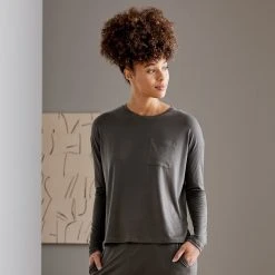 Sijo Eucalyptus Long Sleeve Top Best Sellers