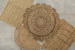 Casa Amarosa Flora Jute Rug Home Goods