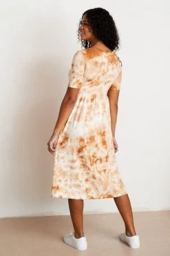 North Of West Flora Tie Dye Dress - Amber 21 North Of West Flora Tie Dye Dress - Amber