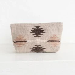 MZ Fair Trade Gemstone Wool Clutch Bag