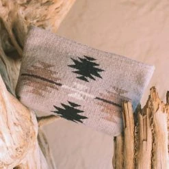 MZ Fair Trade Gemstone Wool Clutch Bag