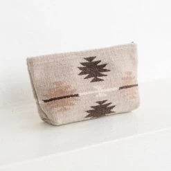 MZ Fair Trade Gemstone Wool Clutch Bag