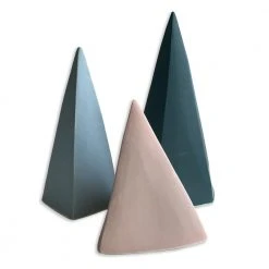 Lauren HB Studio Geo Porcelain Trees - Blush Home Goods