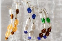 Abby Alley Recycled Glass Drop Earrings