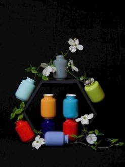 Middle Kingdom Best Sellers Glossy Mini Porcelain Vase 1