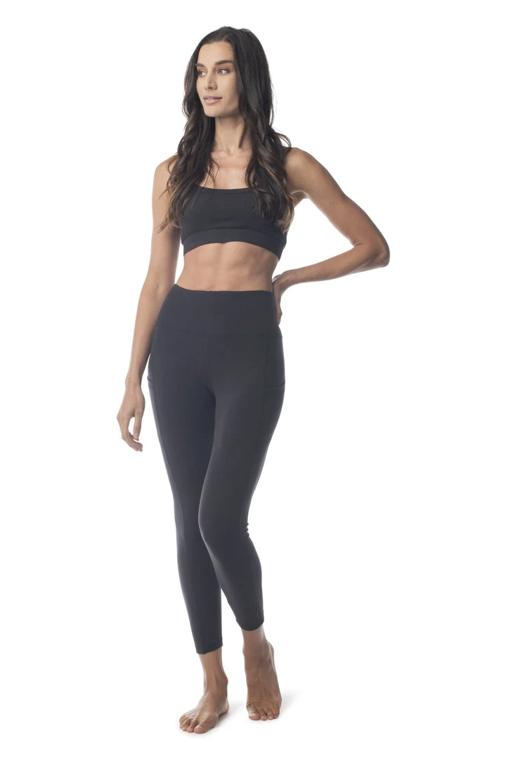 Synergy Organic Clothing Sale Go To Yoga Bra - Black 6 Synergy Organic Clothing Sale Go To Yoga Bra - Black