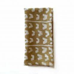 Ichcha Golden Bird Napkin Set Kitchen + Dining