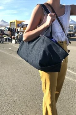 Aplat Grand Zero Waste Market Tote - Denim