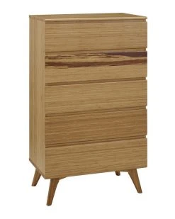 Greenington Azara Five Drawer Chest - Caramelized