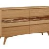 Greenington Azara Six Drawer Dresser - Caramelized Furniture 1 Greenington Azara Six Drawer Dresser - Caramelized Furniture