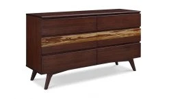 Greenington Furniture Azara Six Drawer Dresser - Sable