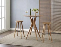 Greenington Mimosa Bar Height Table - Caramelized Furniture