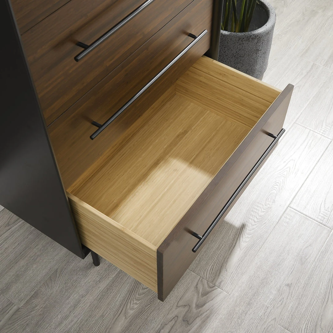 Greenington Park Avenue Four Drawer High Chest Dresser 7 Greenington Park Avenue Four Drawer High Chest Dresser