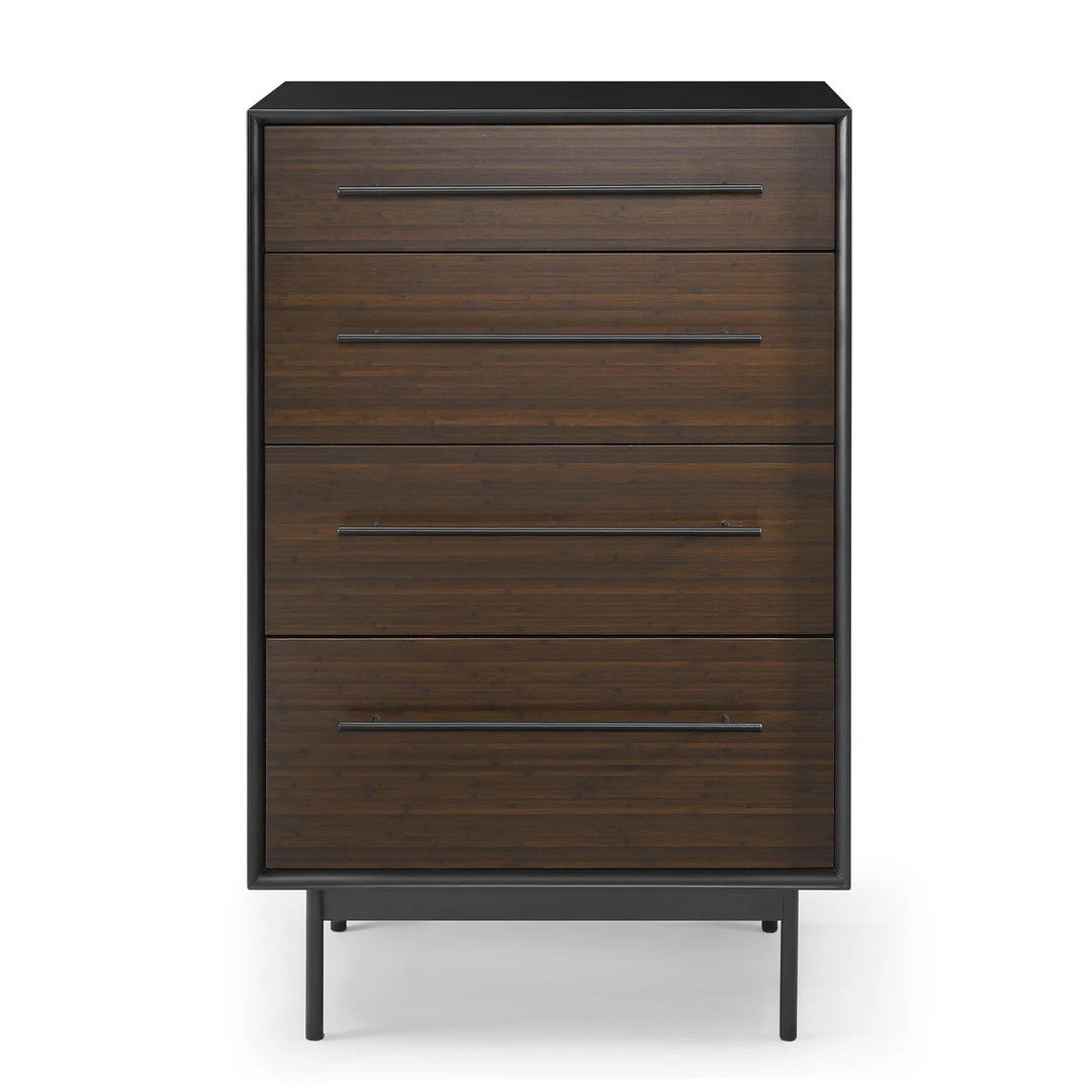 Greenington Park Avenue Four Drawer High Chest Dresser 9 Greenington Park Avenue Four Drawer High Chest Dresser