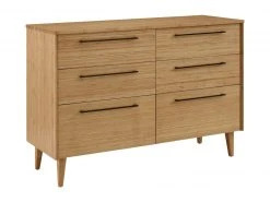 Greenington Furniture Sienna Six Drawer Dresser - Caramelized