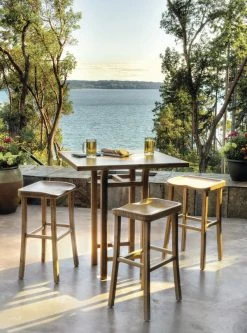 Greenington Furniture Tulip Counter Height Table - Caramelized