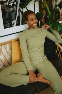 Mary Young Best Sellers Greer Ribbed Bamboo Top