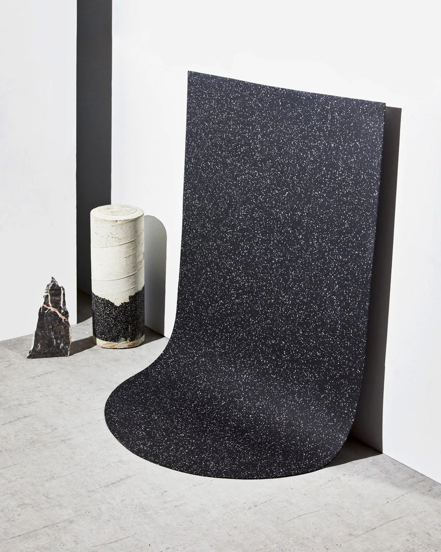 Slash Objects Half Capsule Recycled Rubber Floor Mat Home Goods 6 Slash Objects Half Capsule Recycled Rubber Floor Mat Home Goods