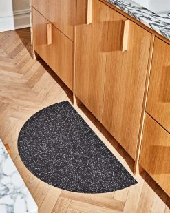 Slash Objects Best Sellers Half Circle Recycled Rubber Floor Mat