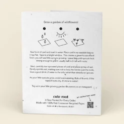 Cute Root Happy Hanukkah Plantable Watercolor Cards - 10 Pack Made In USA