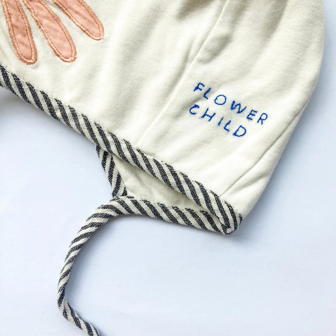 Haptic Lab Kids' + Baby Flower Baby Bonnet 5 Haptic Lab Kids' + Baby Flower Baby Bonnet