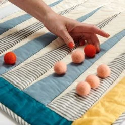Haptic Lab Home Goods Quilted Backgammon Set