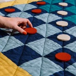 Haptic Lab Quilted Checkers Set