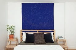 Haptic Lab Home Goods Constellation Quilt - Cobalt
