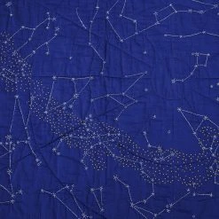 Haptic Lab Home Goods Constellation Quilt - Cobalt