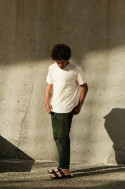 Harvest & Mill Men's Crew Tee - Natural