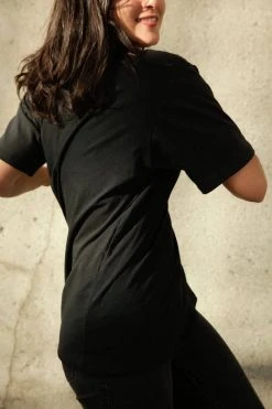 Harvest & Mill Unisex Style Crew Tee - Black