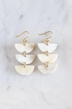 Hathorway Best Sellers Hanoi Crescent Horn Earrings