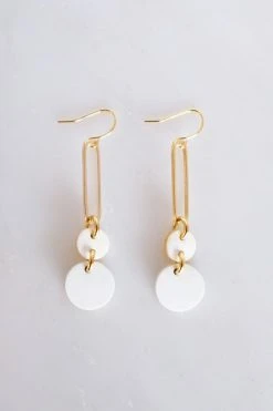 Hathorway Sa Dec Drop Horn Dangle Earrings