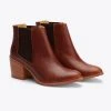 Nisolo Heeled Chelsea Boot - Brandy Shoes 2 Nisolo Heeled Chelsea Boot - Brandy Shoes