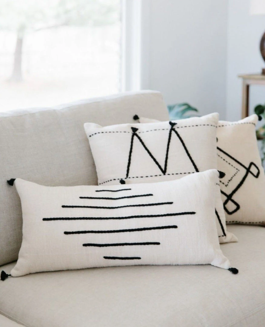 Creative Women Hela Lumbar Pillow Home Goods 4 Creative Women Hela Lumbar Pillow Home Goods