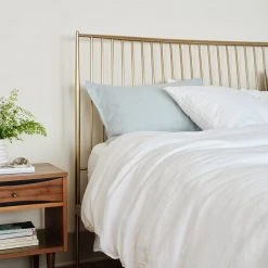 Evenfall Home Goods Hemp Duvet Cover