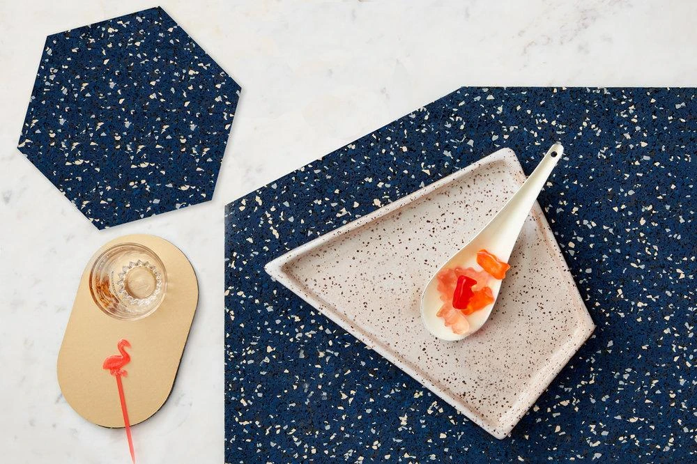 Slash Objects Hex Recycled Rubber Trivet Set - Royal Best Sellers 11 Slash Objects Hex Recycled Rubber Trivet Set - Royal Best Sellers