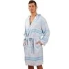 Hilana: Upcycled Cotton Antalya Unisex Turkish Bathrobe - Turquoise Best Sellers