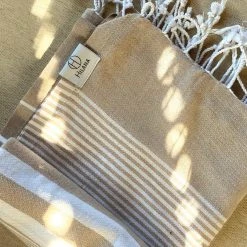 Hilana: Upcycled Cotton Home Goods Martinica Upcycled Turkish Towel