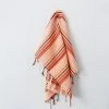 Home & Loft Hudson Turkish Hand Towel - Flame 2 Home & Loft Hudson Turkish Hand Towel - Flame