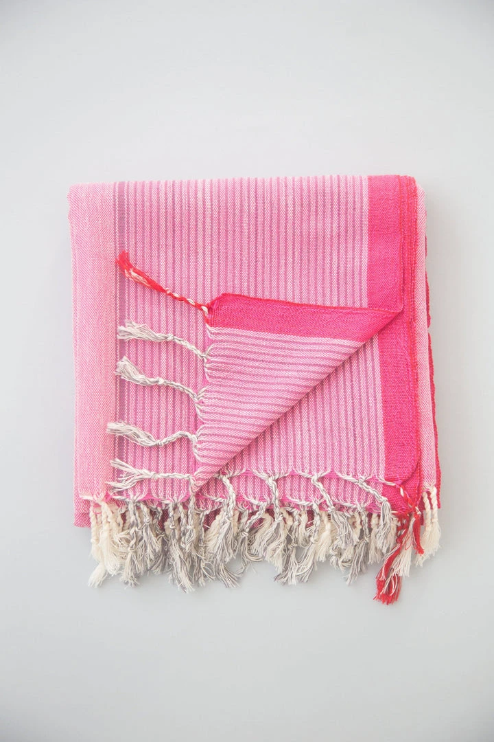 Home & Loft Tribeca Turkish Towel - Pink Best Sellers 3 Home & Loft Tribeca Turkish Towel - Pink Best Sellers