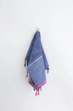 Home & Loft Tribeca Turkish Hand Towel - Indigo Best Sellers