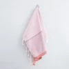 Home & Loft Tribeca Turkish Hand Towel - Rosewood
