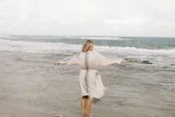 Home & Loft Hudson Unisex Long Turkish Robe - Royal Blue 10 Home & Loft Hudson Unisex Long Turkish Robe - Royal Blue